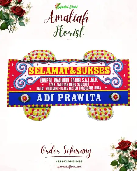 Papan Bunga Ucapan Selamat Sukosari Kidul